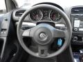 Titan Black 2010 Volkswagen Golf 2 Door Steering Wheel