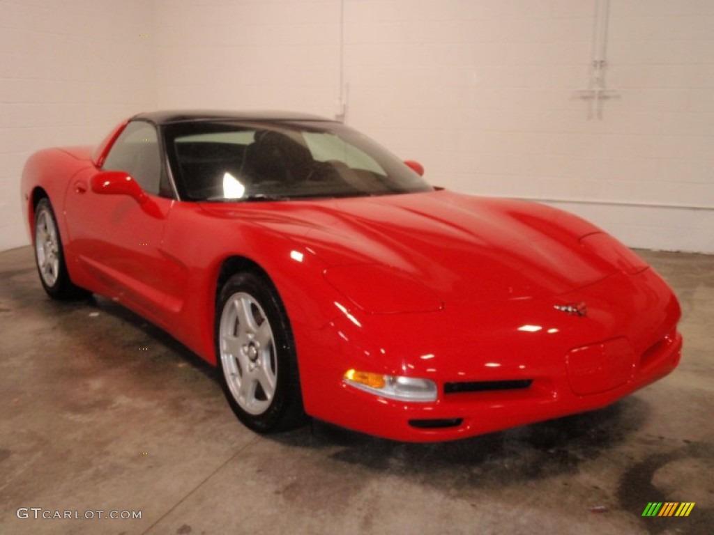 1999 Corvette Coupe - Torch Red / Black photo #1