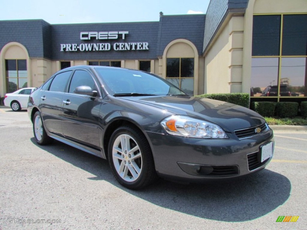 2010 Impala LTZ - Cyber Gray Metallic / Gray photo #1