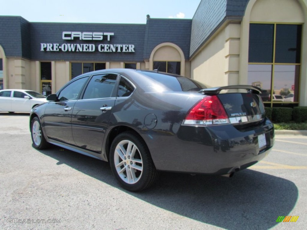 2010 Impala LTZ - Cyber Gray Metallic / Gray photo #5