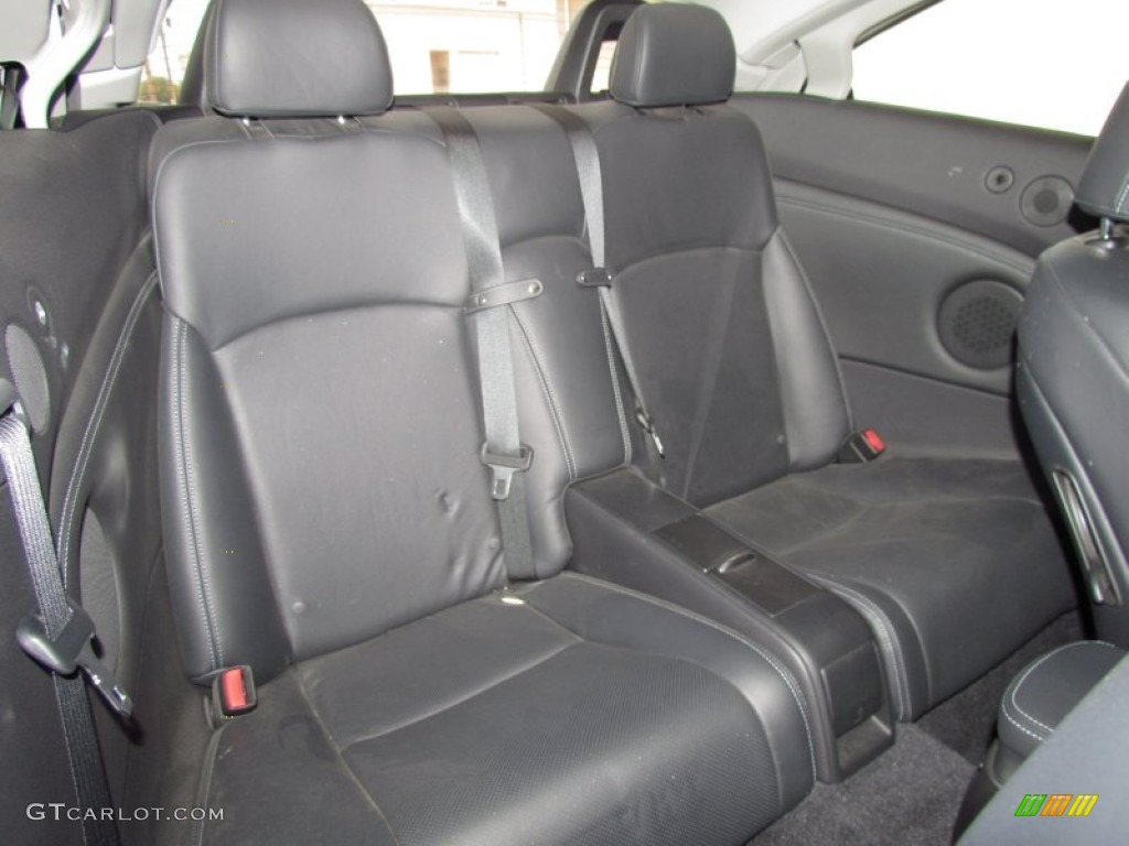 Black Interior 2010 Lexus IS 250C Convertible Photo #51409302