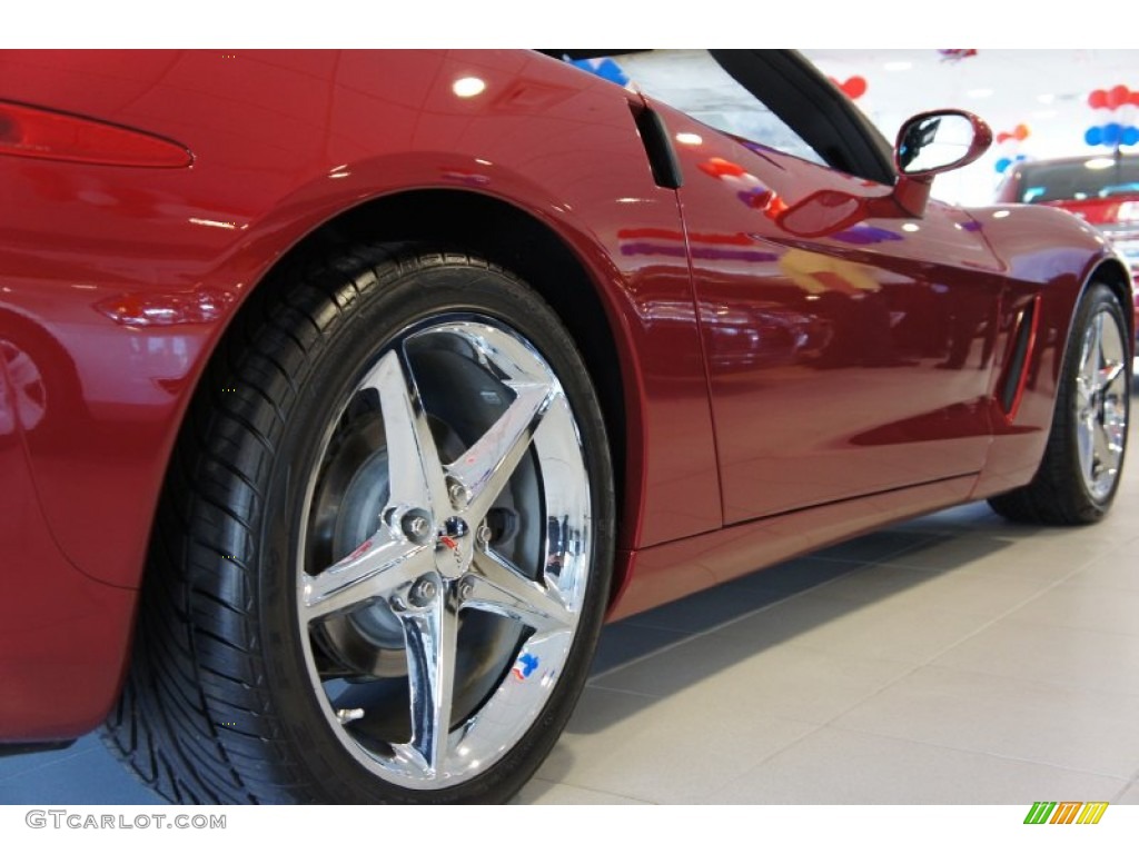 2011 Corvette Convertible - Crystal Red Tintcoat Metallic / Cashmere photo #6