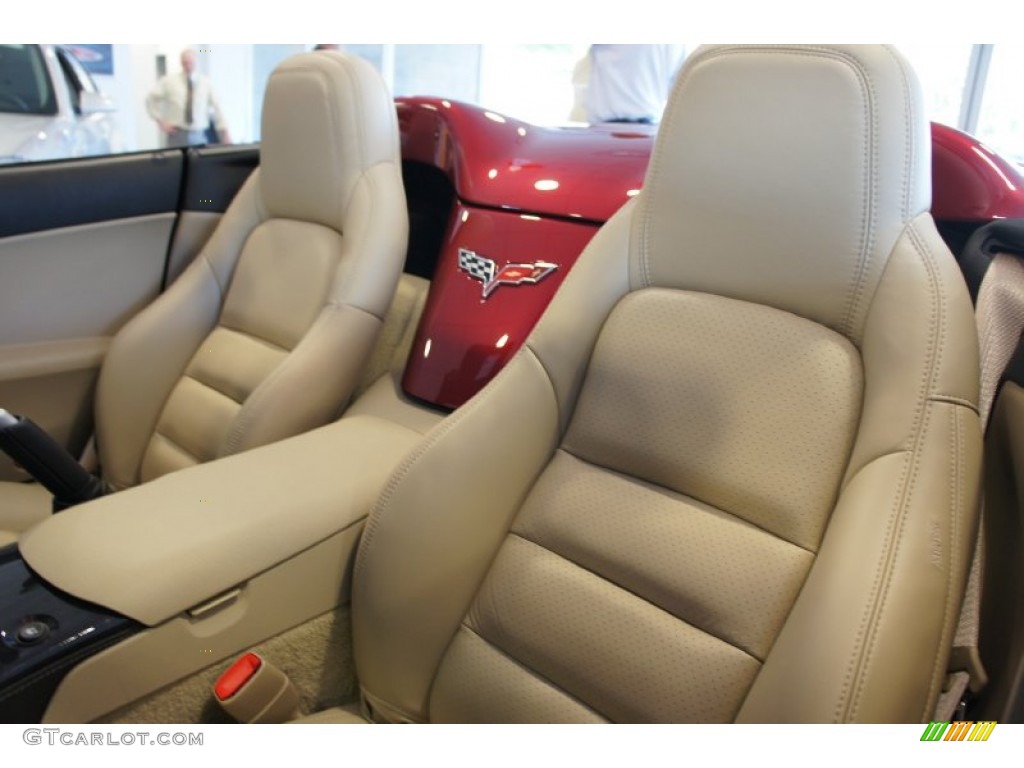2011 Corvette Convertible - Crystal Red Tintcoat Metallic / Cashmere photo #15