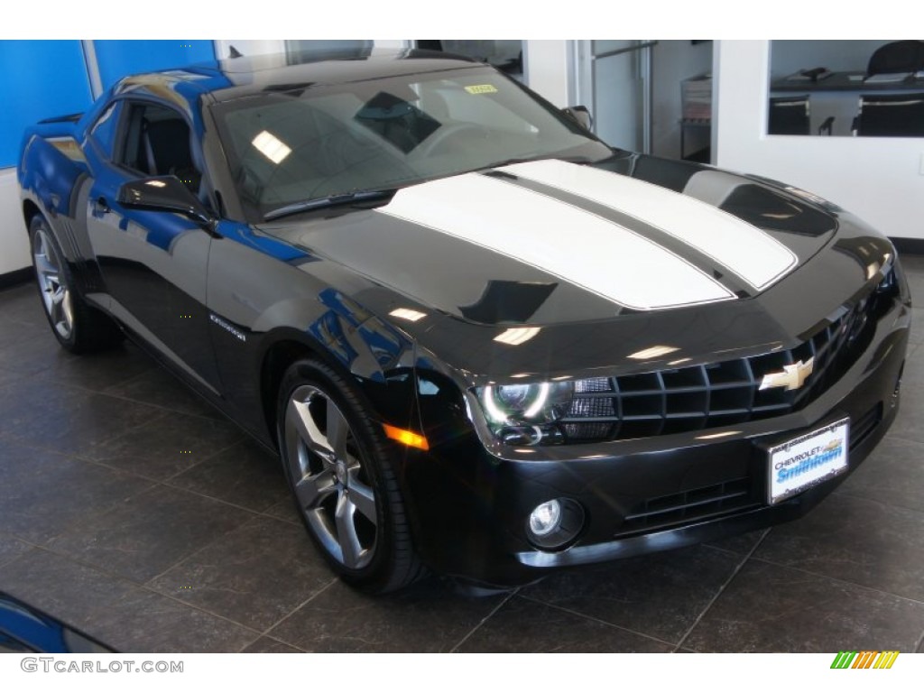 2011 Camaro LT/RS Coupe - Black / Black photo #1