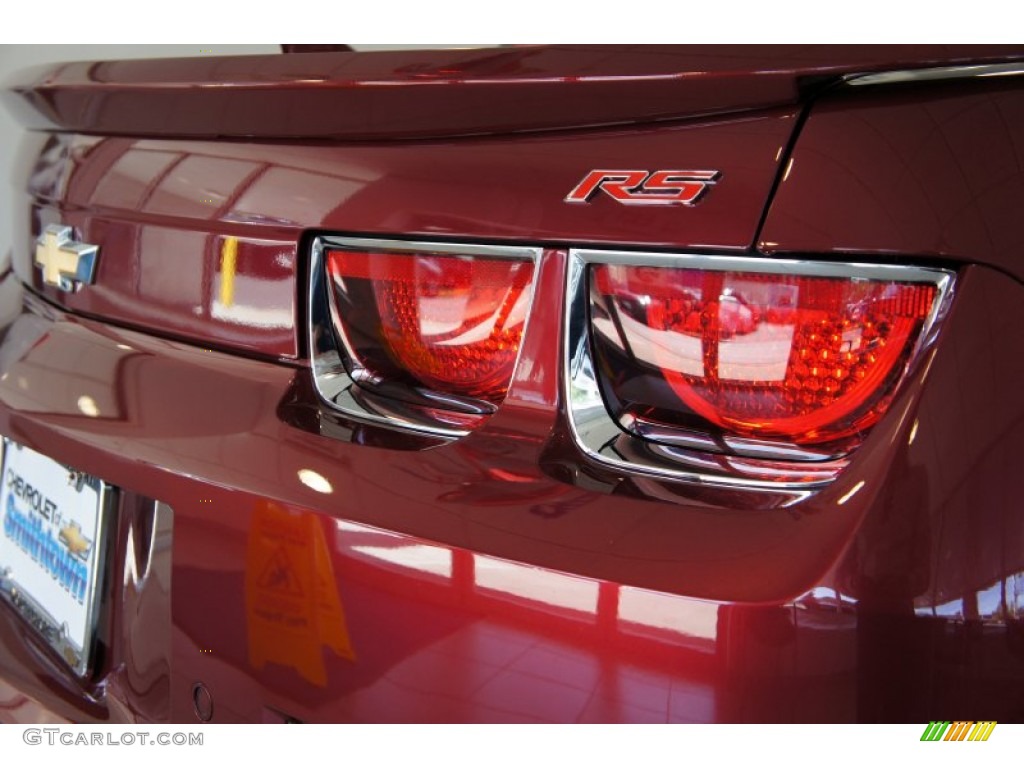 2011 Camaro LT/RS Convertible - Red Jewel Metallic / Black photo #15