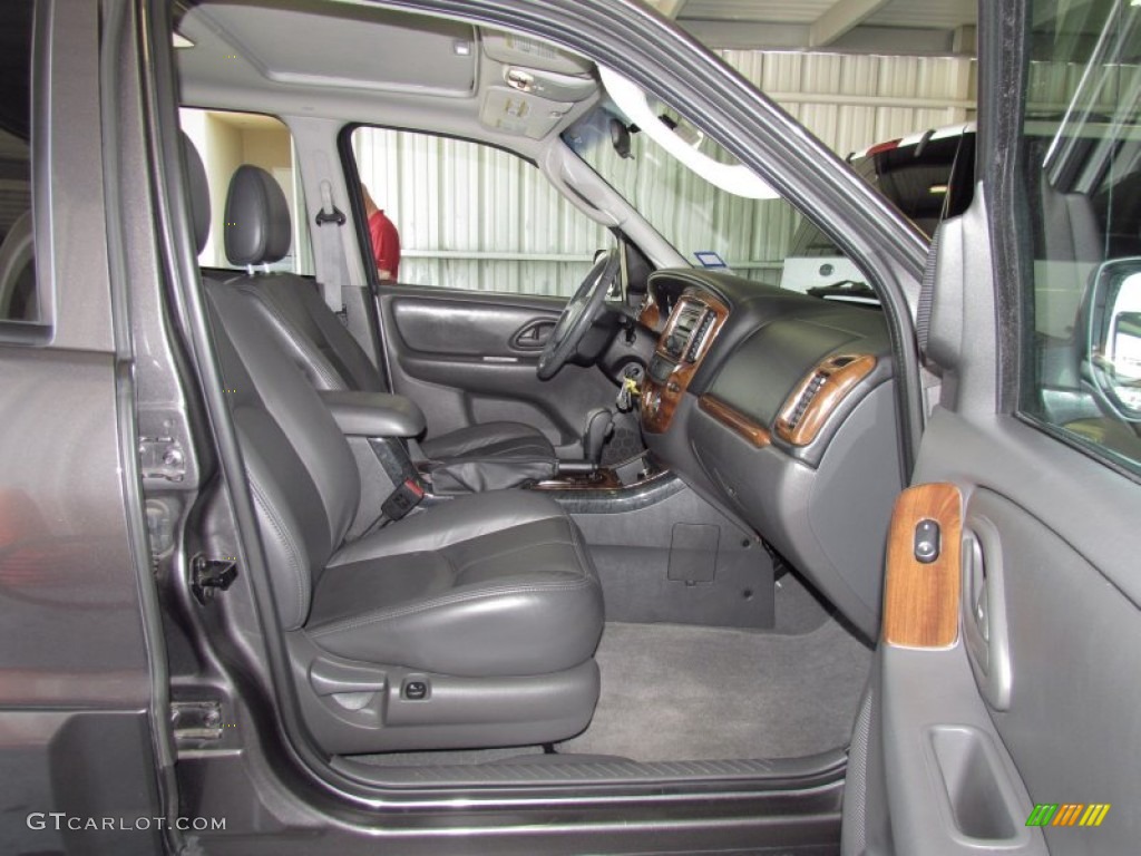 Dark Flint Gray Interior 2005 Mazda Tribute s Photo #51410290