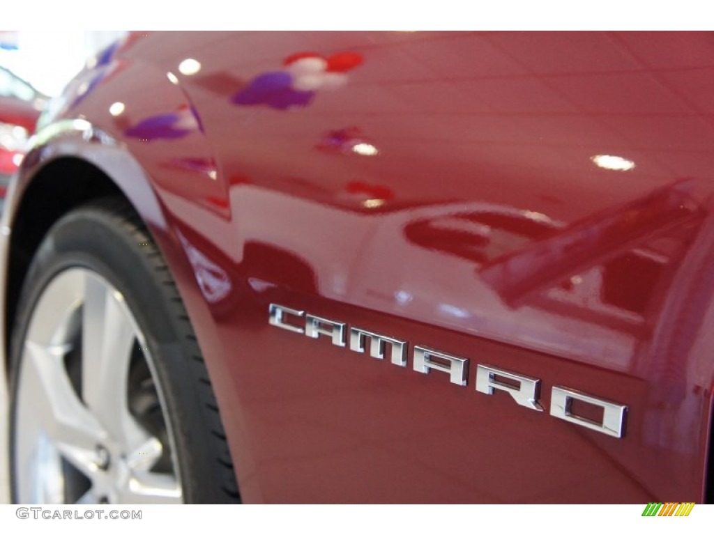 2011 Camaro LT/RS Convertible - Red Jewel Metallic / Black photo #19