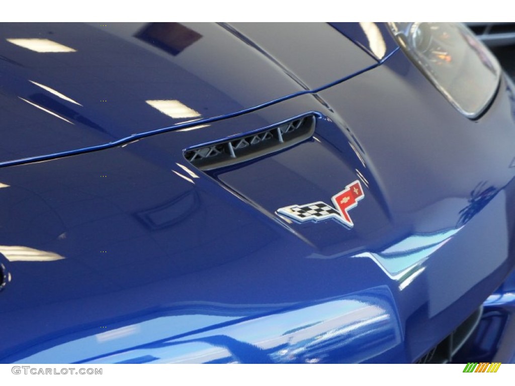 2006 Corvette Z06 - LeMans Blue Metallic / Ebony Black photo #9