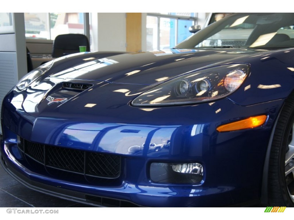 2006 Corvette Z06 - LeMans Blue Metallic / Ebony Black photo #11