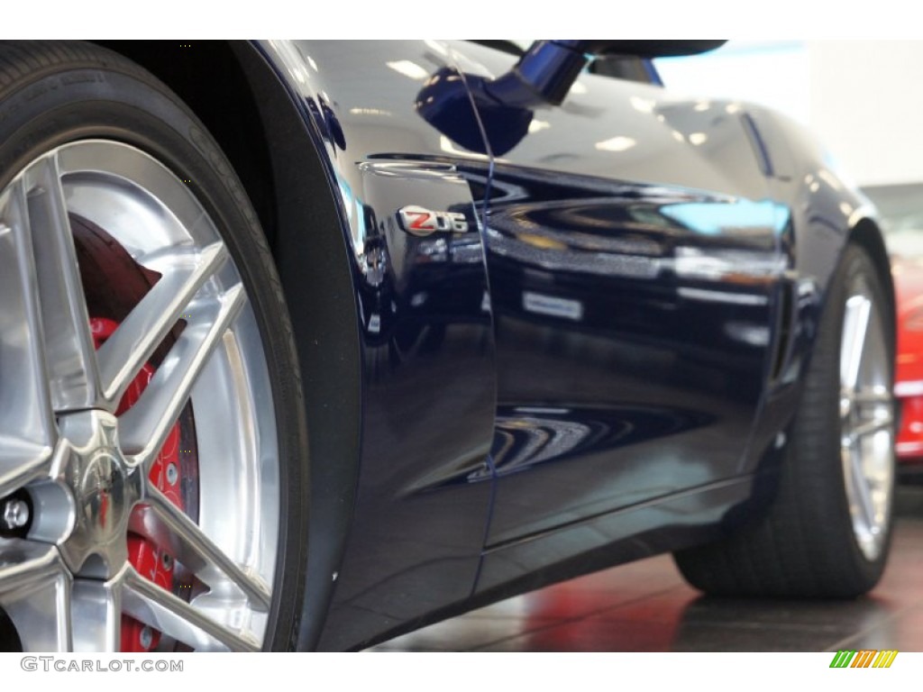 2006 Corvette Z06 - LeMans Blue Metallic / Ebony Black photo #12