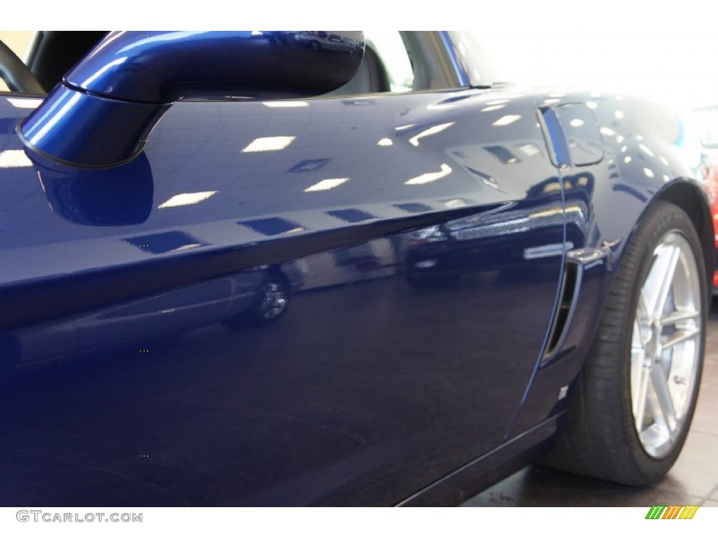2006 Corvette Z06 - LeMans Blue Metallic / Ebony Black photo #14
