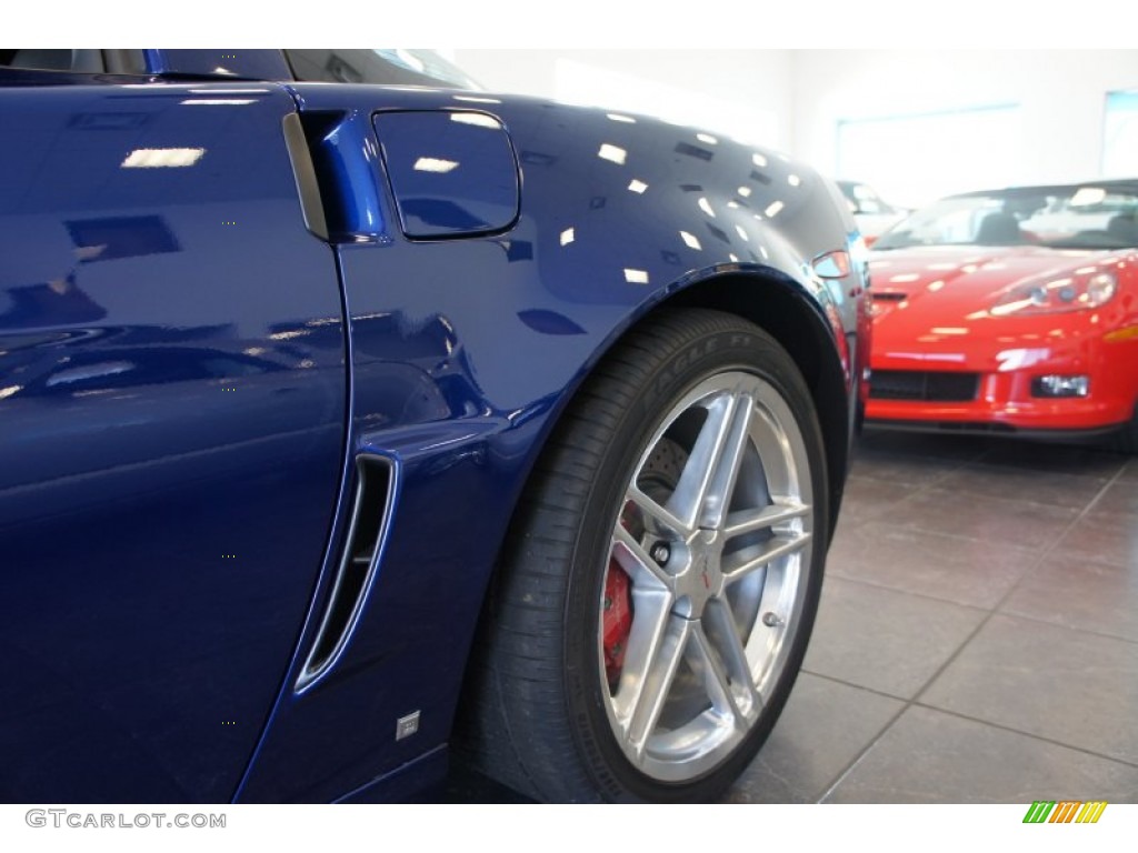 2006 Corvette Z06 - LeMans Blue Metallic / Ebony Black photo #15