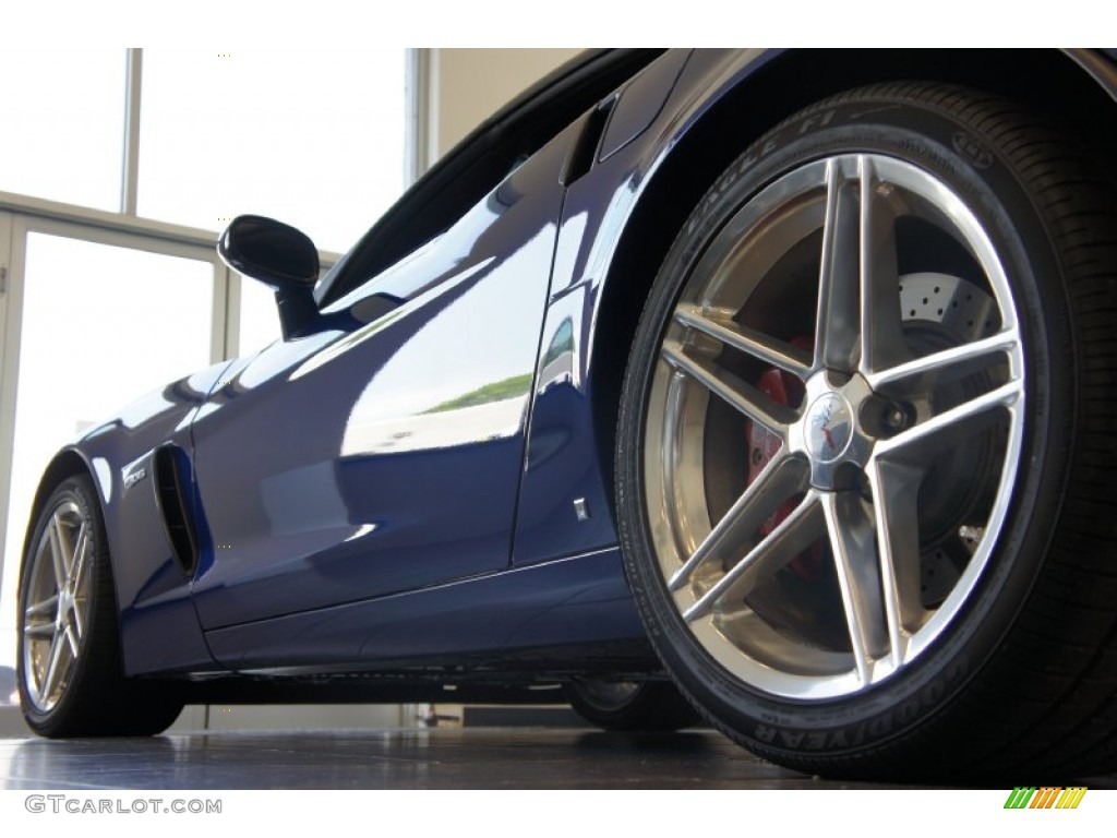 2006 Corvette Z06 - LeMans Blue Metallic / Ebony Black photo #16
