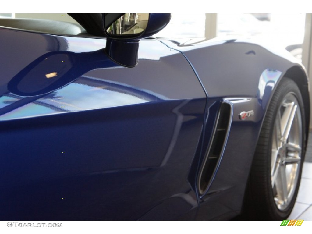 2006 Corvette Z06 - LeMans Blue Metallic / Ebony Black photo #20