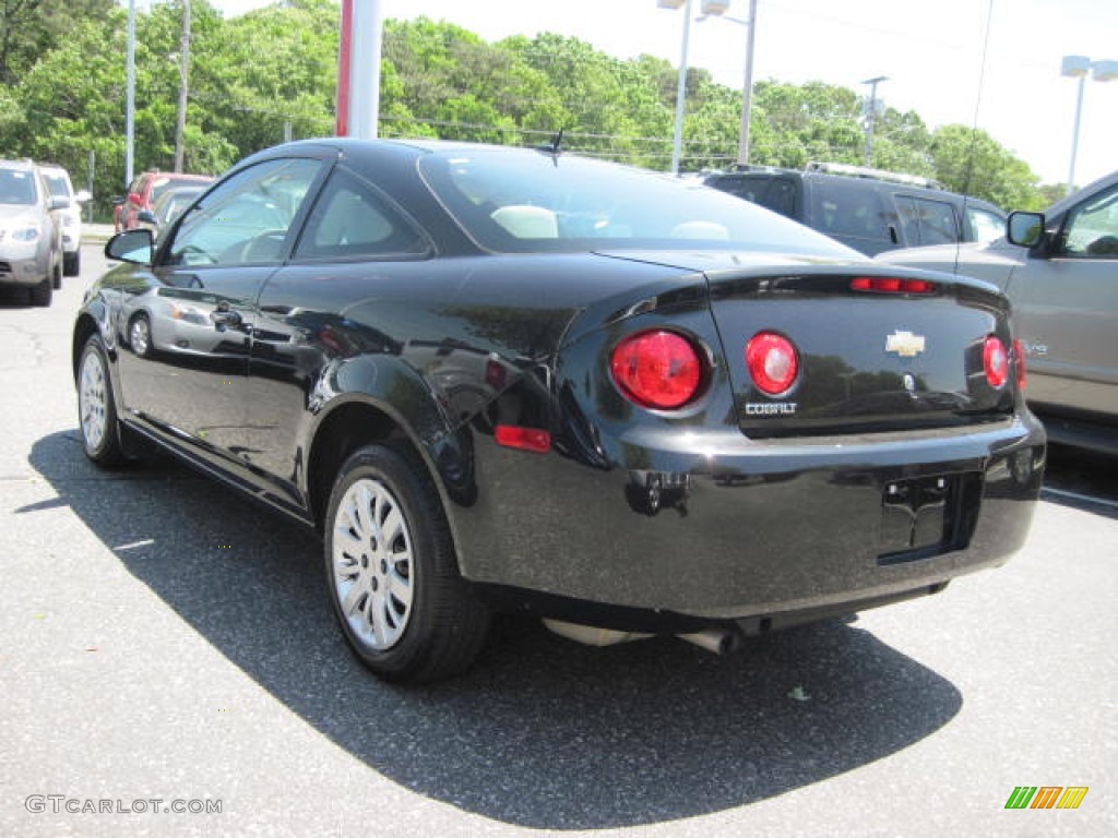 2010 Cobalt LS Coupe - Black / Gray photo #3