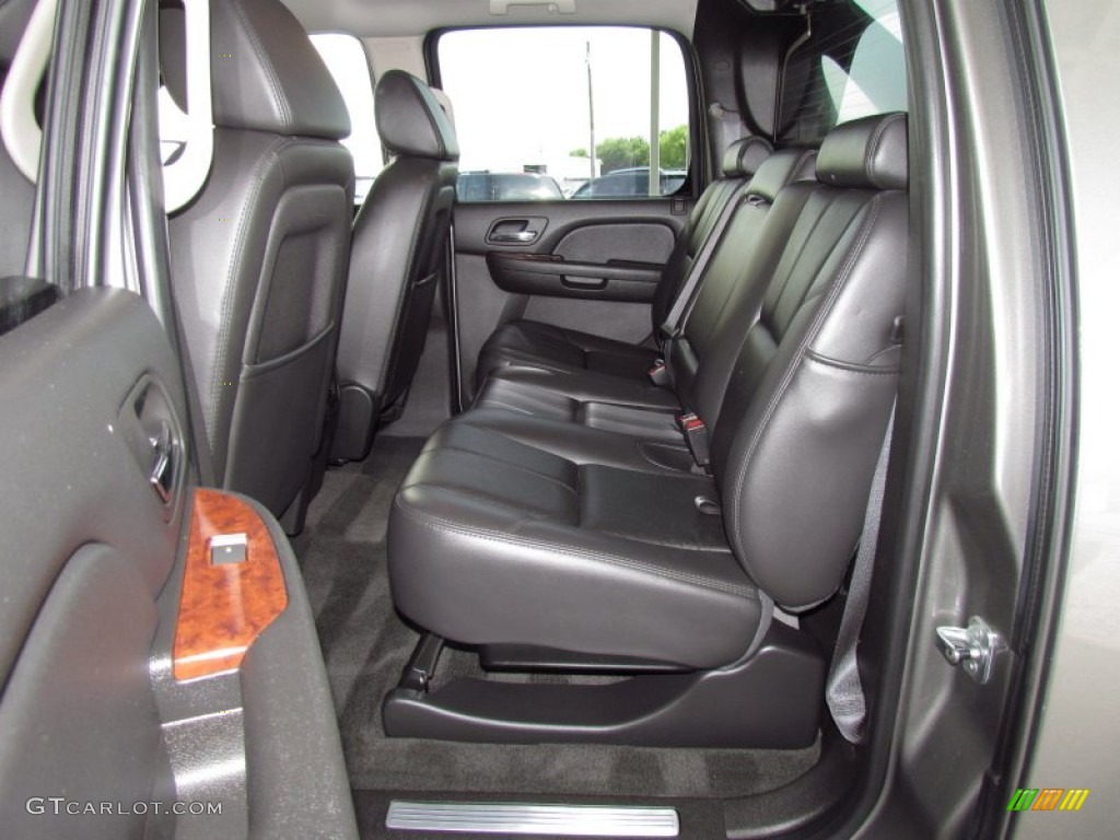 Ebony Interior 2008 Chevrolet Avalanche LT Photo #51412390