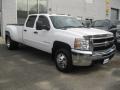 Summit White - Silverado 3500HD LT Crew Cab 4x4 Dually Photo No. 5