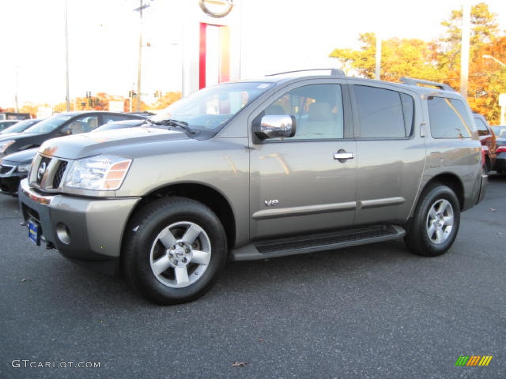 2007 Armada SE 4x4 - Granite / Sand photo #1