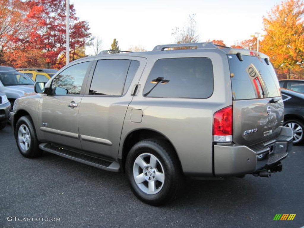 2007 Armada SE 4x4 - Granite / Sand photo #2