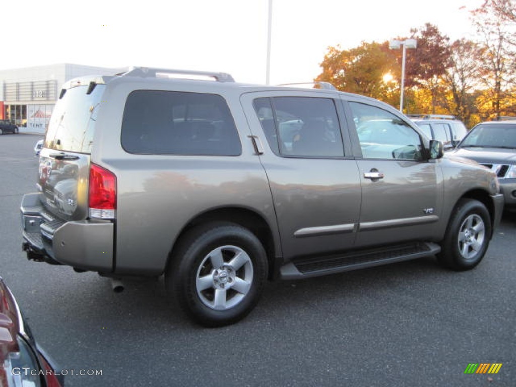 2007 Armada SE 4x4 - Granite / Sand photo #3