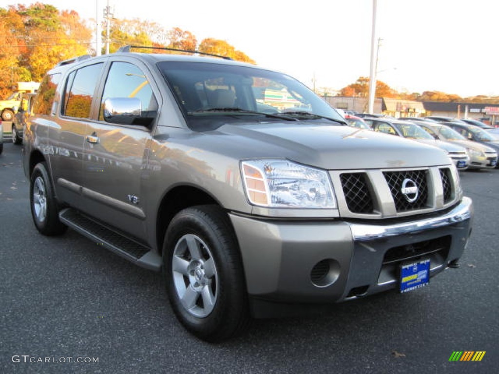 2007 Armada SE 4x4 - Granite / Sand photo #4