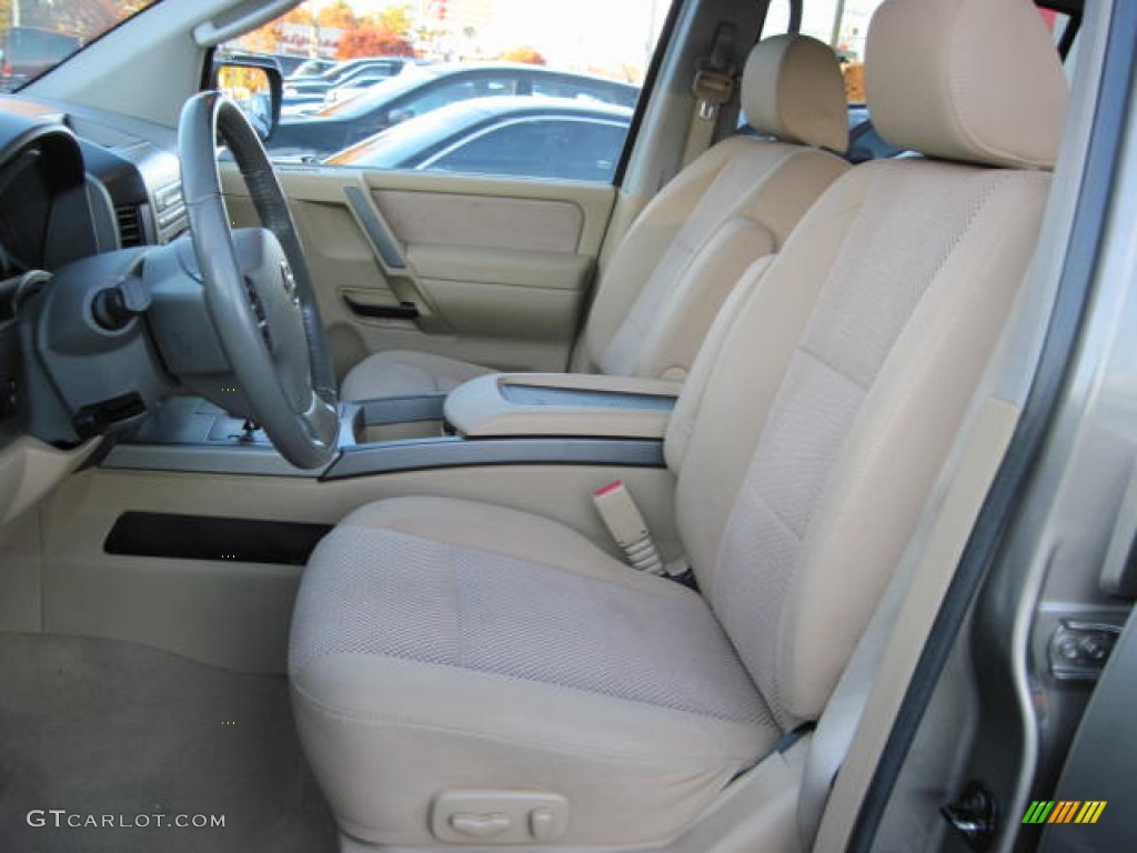2007 Armada SE 4x4 - Granite / Sand photo #6