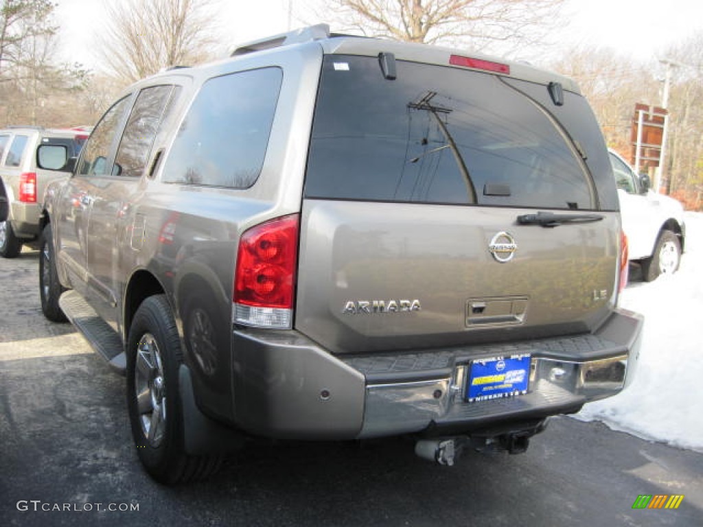 2007 Armada LE 4x4 - Granite / Graphite/Titanium photo #2