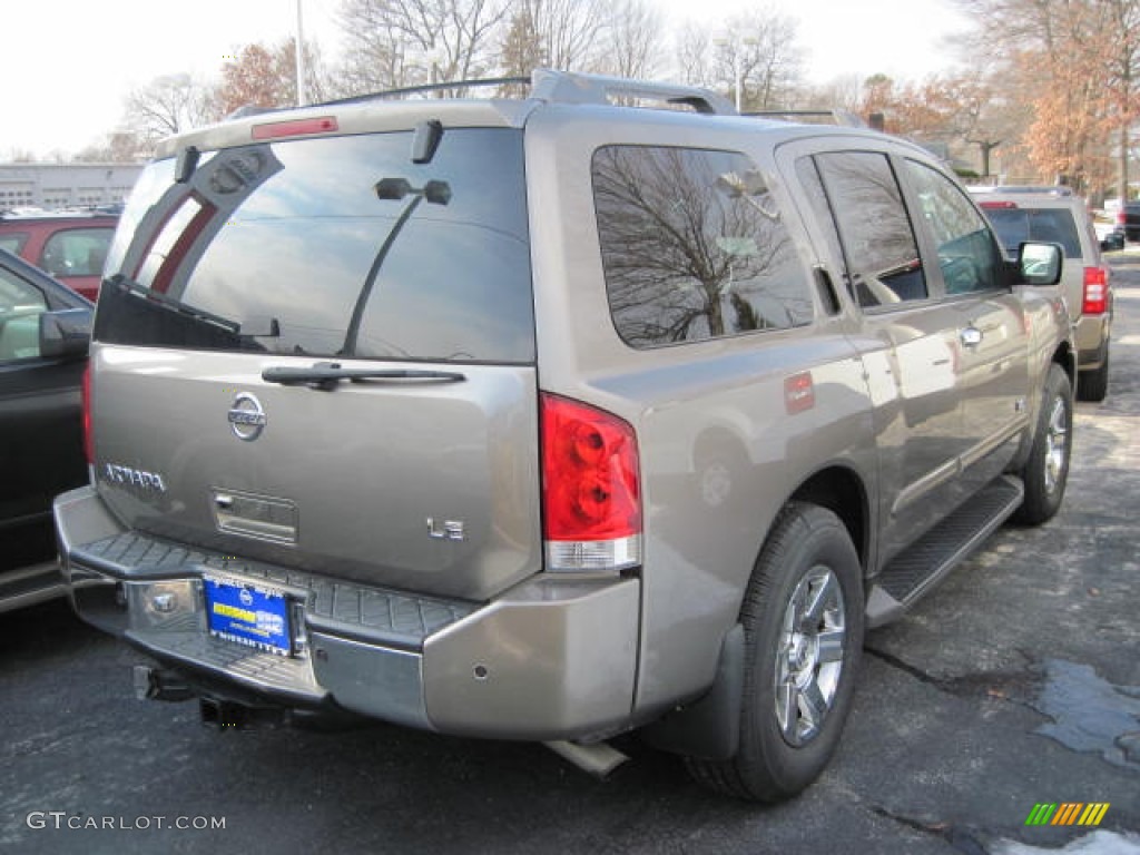2007 Armada LE 4x4 - Granite / Graphite/Titanium photo #3