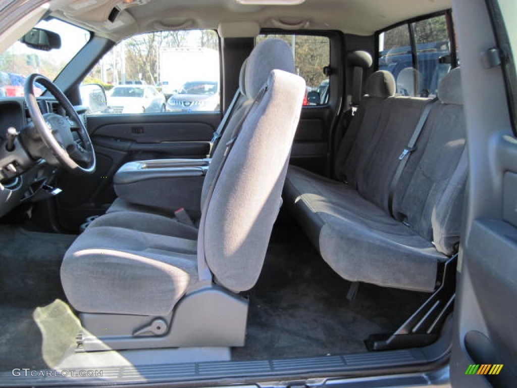 Dark Charcoal Interior 2006 Chevrolet Silverado 1500 LT Extended Cab 4x4 Photo #51414238