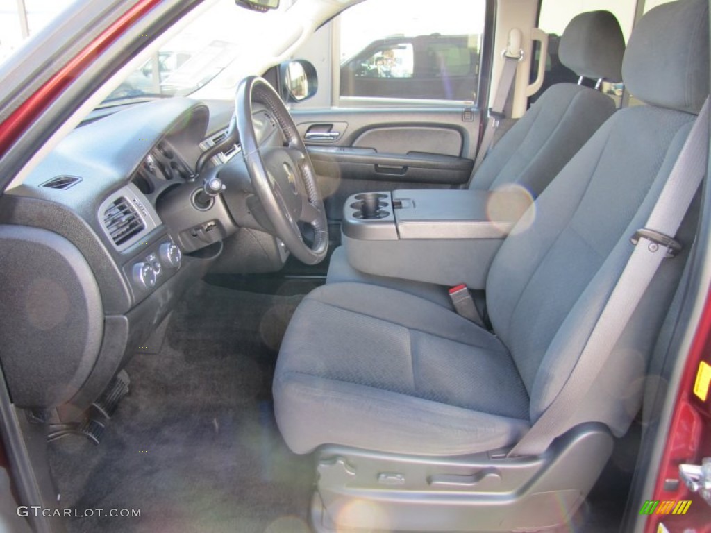 Ebony Interior 2008 Chevrolet Suburban 1500 LS 4x4 Photo #51414797