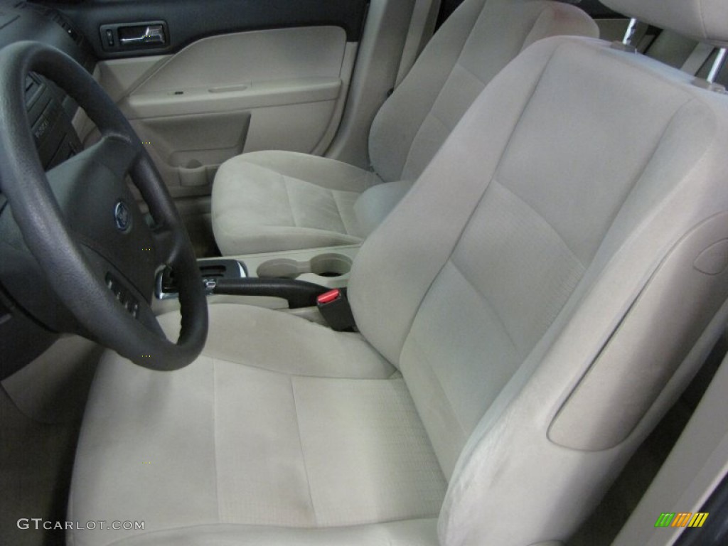 2007 Fusion S - Tungsten Grey Metallic / Light Stone photo #12