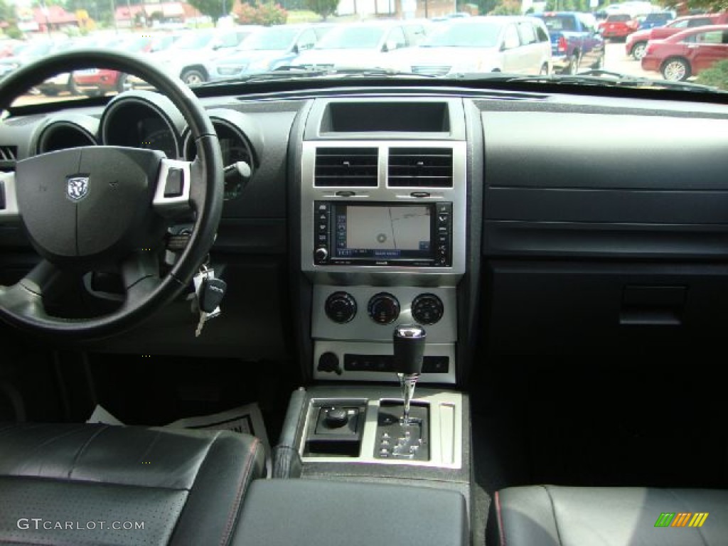 2008 Dodge Nitro R/T 4x4 Dark Slate Gray Dashboard Photo #51416387