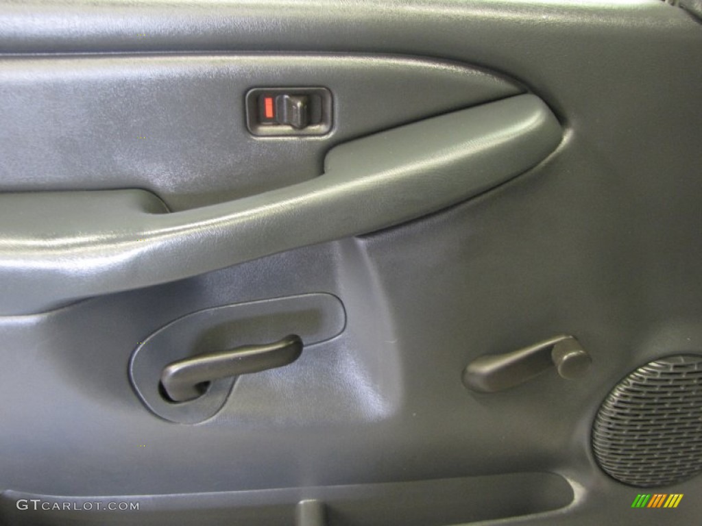 2001 Chevrolet Silverado 1500 Regular Cab Graphite Door Panel Photo #51416795