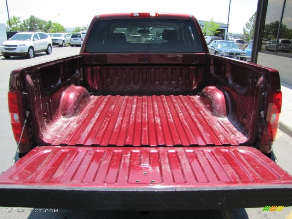 2008 Silverado 1500 LT Crew Cab 4x4 - Deep Ruby Metallic / Ebony photo #26