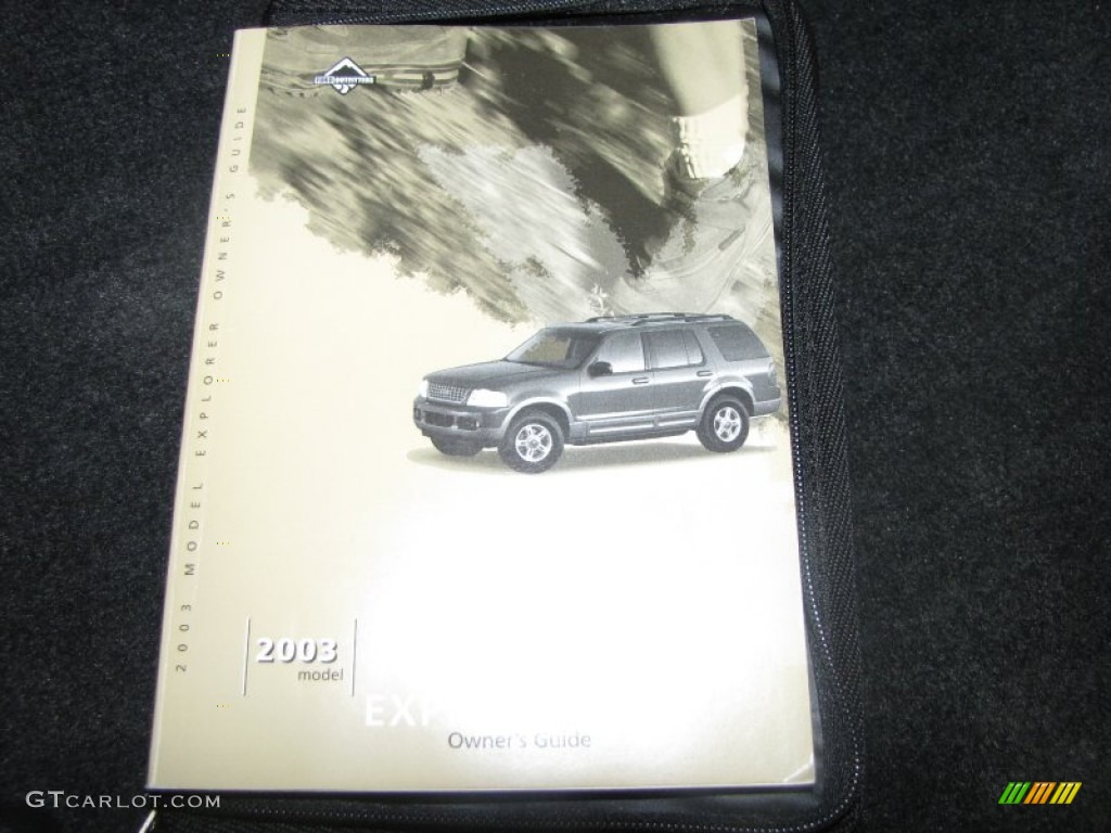 2003 Explorer Limited AWD - Silver Birch Metallic / Midnight Gray photo #22