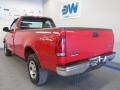 2002 Bright Red Ford F150 XLT Regular Cab 4x4  photo #3