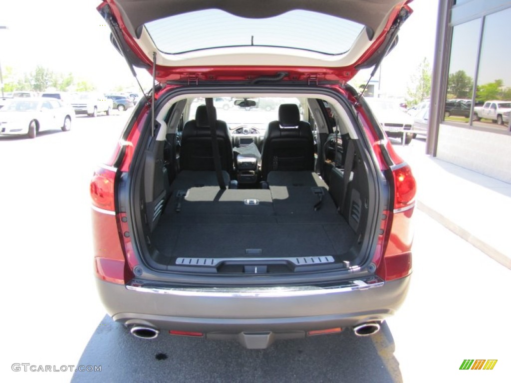 2008 Enclave CXL AWD - Red Jewel / Ebony/Ebony photo #33