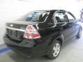 2008 Black Chevrolet Aveo LS Sedan  photo #4