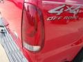 2002 Red Clearcoat Ford F250 Super Duty Lariat Crew Cab 4x4  photo #38