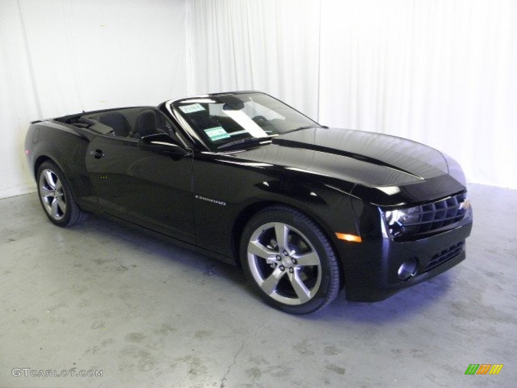 Black 2011 Chevrolet Camaro LT/RS Convertible Exterior Photo #51418781