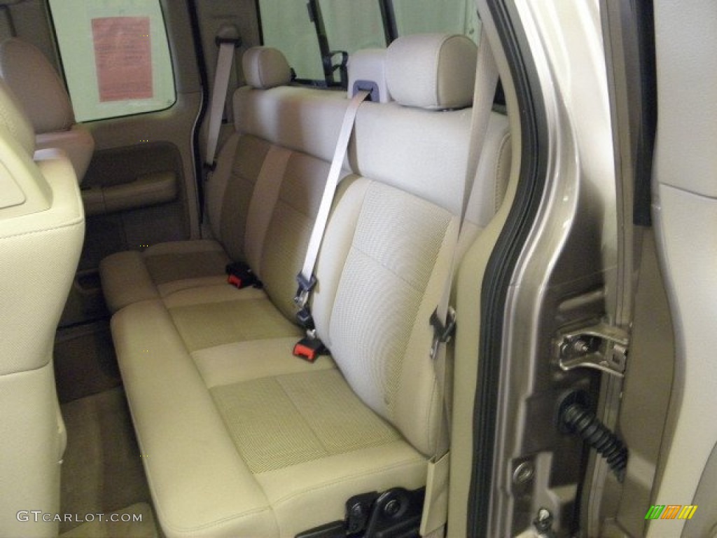 2004 F150 XLT SuperCab - Arizona Beige Metallic / Tan photo #15