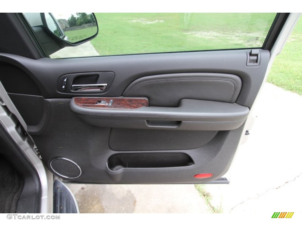 2009 GMC Yukon XL Denali Ebony Door Panel Photo #51419493