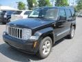 2009 Brilliant Black Crystal Pearl Jeep Liberty Limited 4x4  photo #3