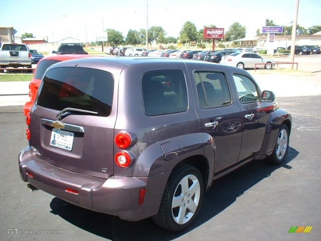 2007 HHR LT - Majestic Amethyst Metallic / Gray photo #3