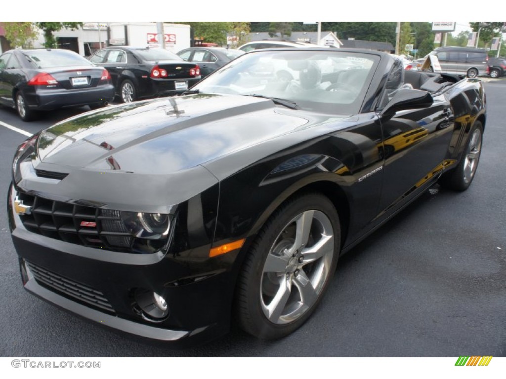 Black 2011 Chevrolet Camaro SS Convertible Exterior Photo #51421441