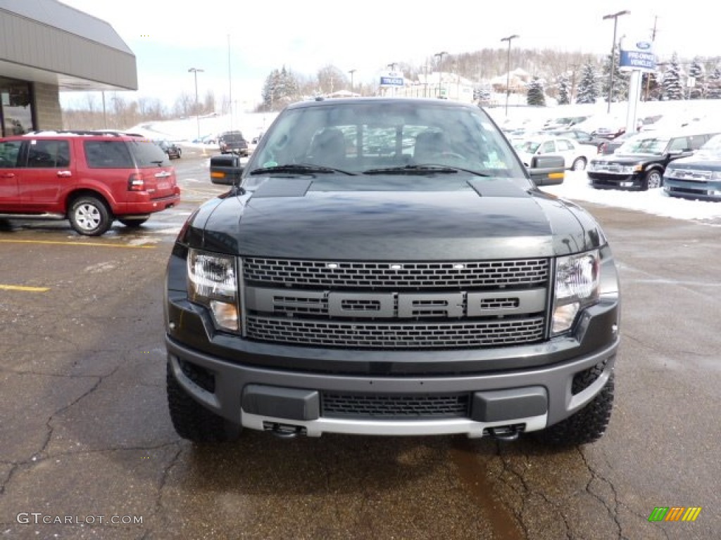 2010 F150 SVT Raptor SuperCab 4x4 - Tuxedo Black / Raptor Black photo #9