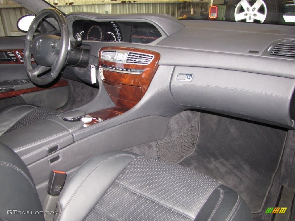 2008 Mercedes-Benz CL 63 AMG Black Dashboard Photo #51421995