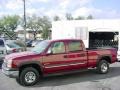 2004 Sport Red Metallic Chevrolet Silverado 2500HD LS Crew Cab  photo #2