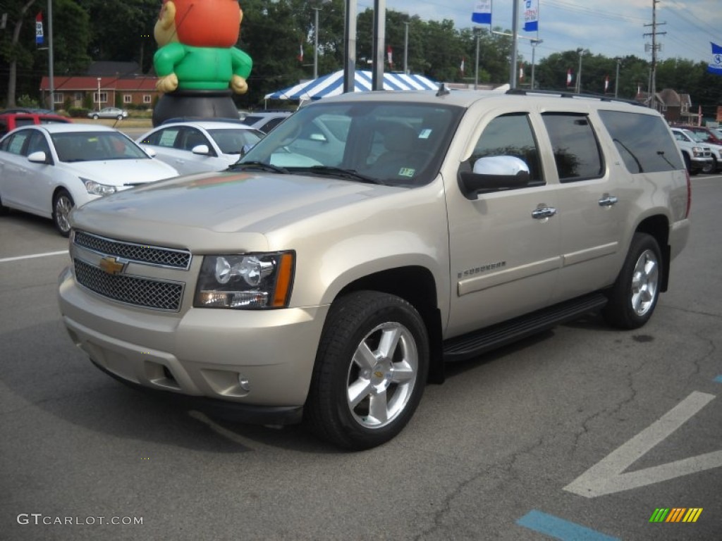 Gold Mist Metallic 2007 Chevrolet Suburban 1500 LTZ 4x4 Exterior Photo #51425802