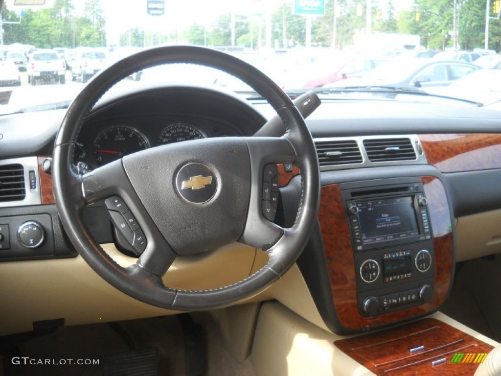 2007 Suburban 1500 LTZ 4x4 - Gold Mist Metallic / Light Cashmere/Ebony photo #13